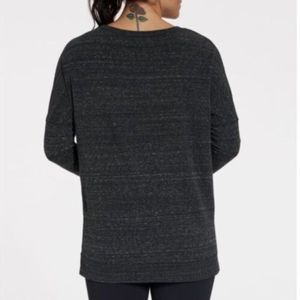 CALIA by Carrie Underwood Sweatshirt Effortless Side Zip Pullover Tunic Gray XS